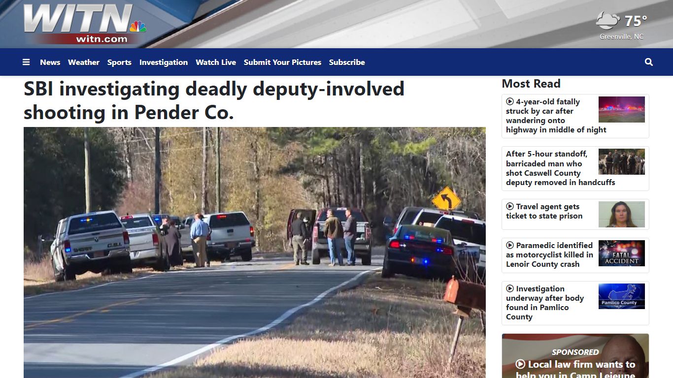 SBI investigating deadly deputy-involved shooting in ...